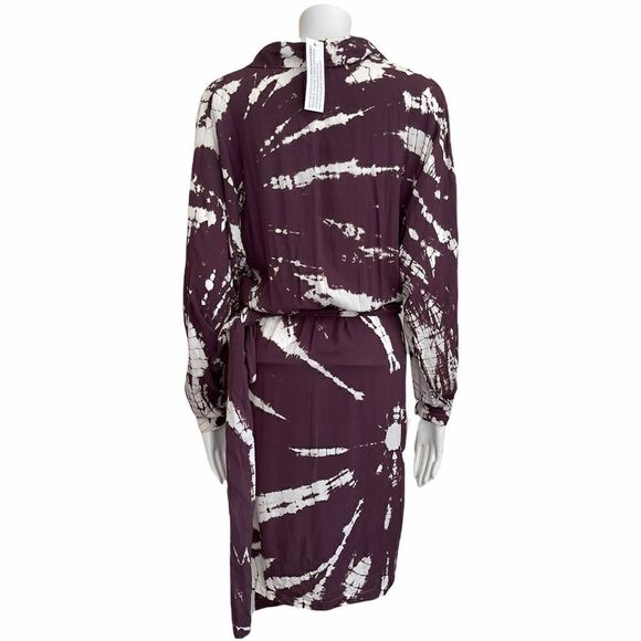 YOUNG FABULOUS & BROKE Raine Tie Dye Wrap Dress - Picture 7 of 15